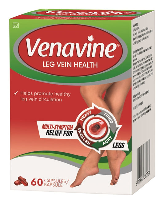 Venavine Capsules - the natural solution to Varicose Veins